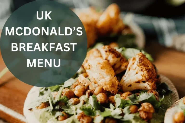 McDonald’s Breakfast Menu UK With Price 2024