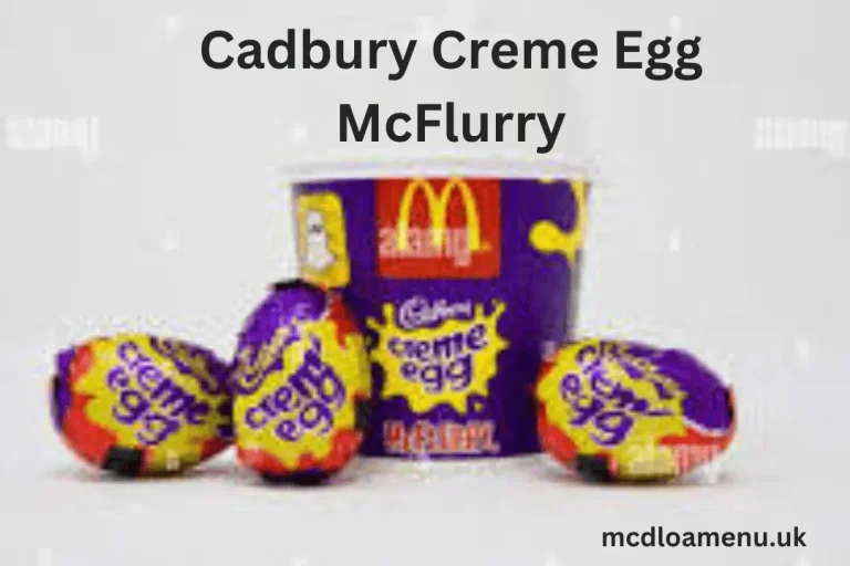 Cadbury Creme Egg McFlurry