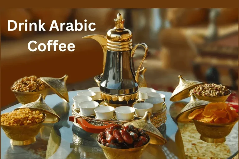 Drinking Arabic Coffee