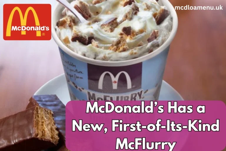 McDonald’s Has a New, First-of-Its-Kind McFlurry