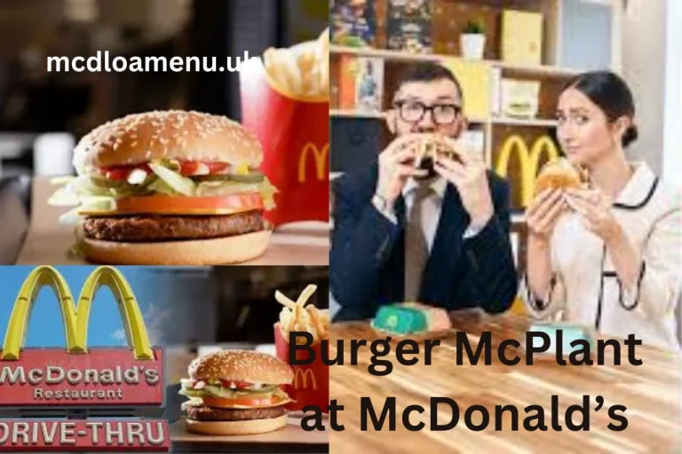 McDonald’s Burger McPlant in the UK