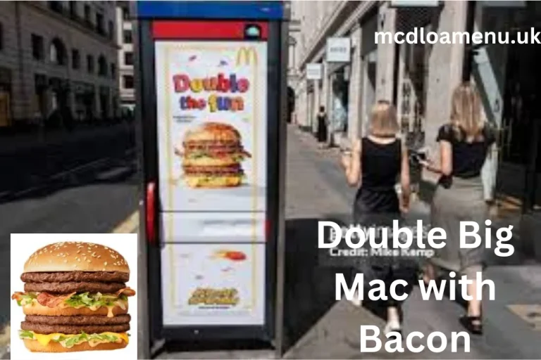 McDonald’s Double Big Mac with Bacon in the UK