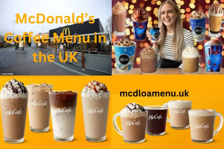 McDonald’s Coffee Menu UK With Prices