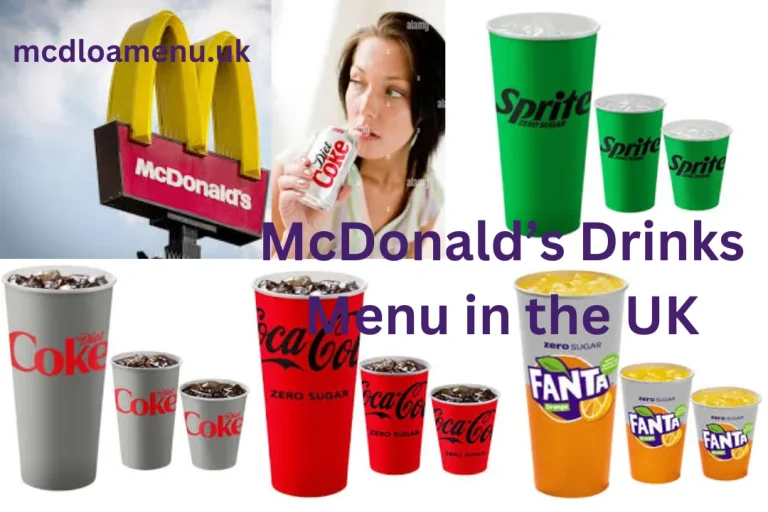 McDonald’s Drinks Menu UK With Prices