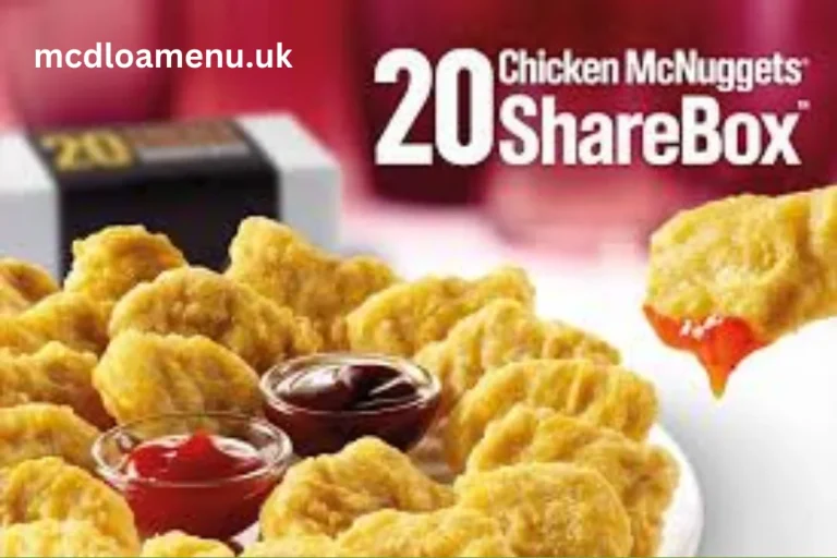 McDonald’s 20 Chicken McNuggets in the UK