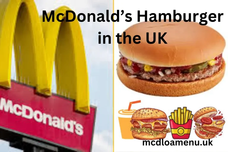 McDonald’s Hamburger in the UK