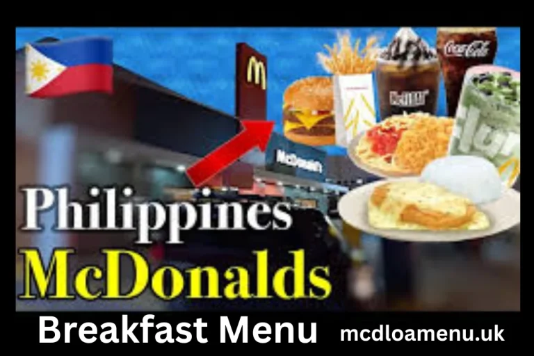 McDonald’s Breakfast Menu in the Philippines