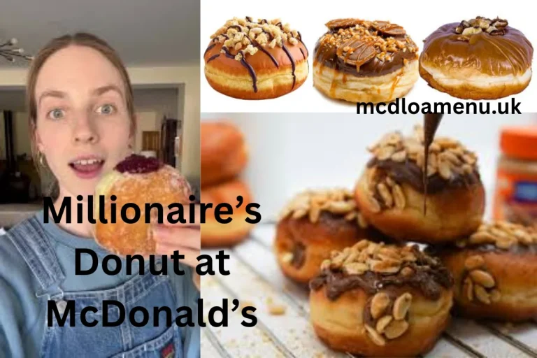 Millionaire’s Donut at McDonald’s